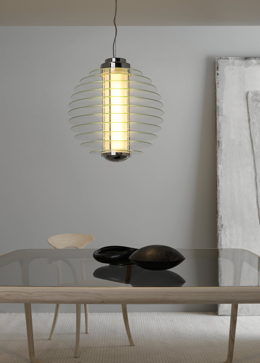 0024 Suspension Lamp by Gio Ponti for Fontana Arte - DUPLEX DESIGN