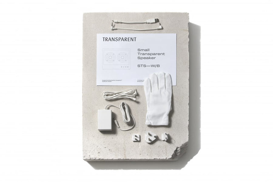 SMALL TRANSPARENT SPEAKER