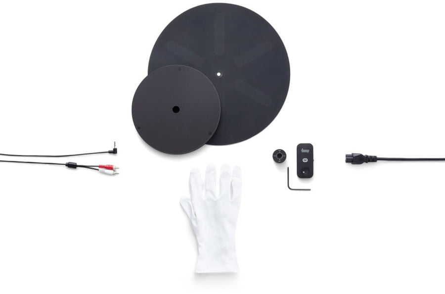 TRANSPARENT TURNTABLE