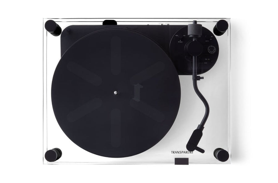 TRANSPARENT TURNTABLE
