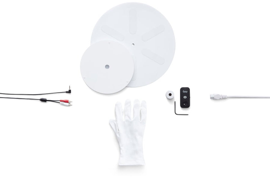 TRANSPARENT TURNTABLE