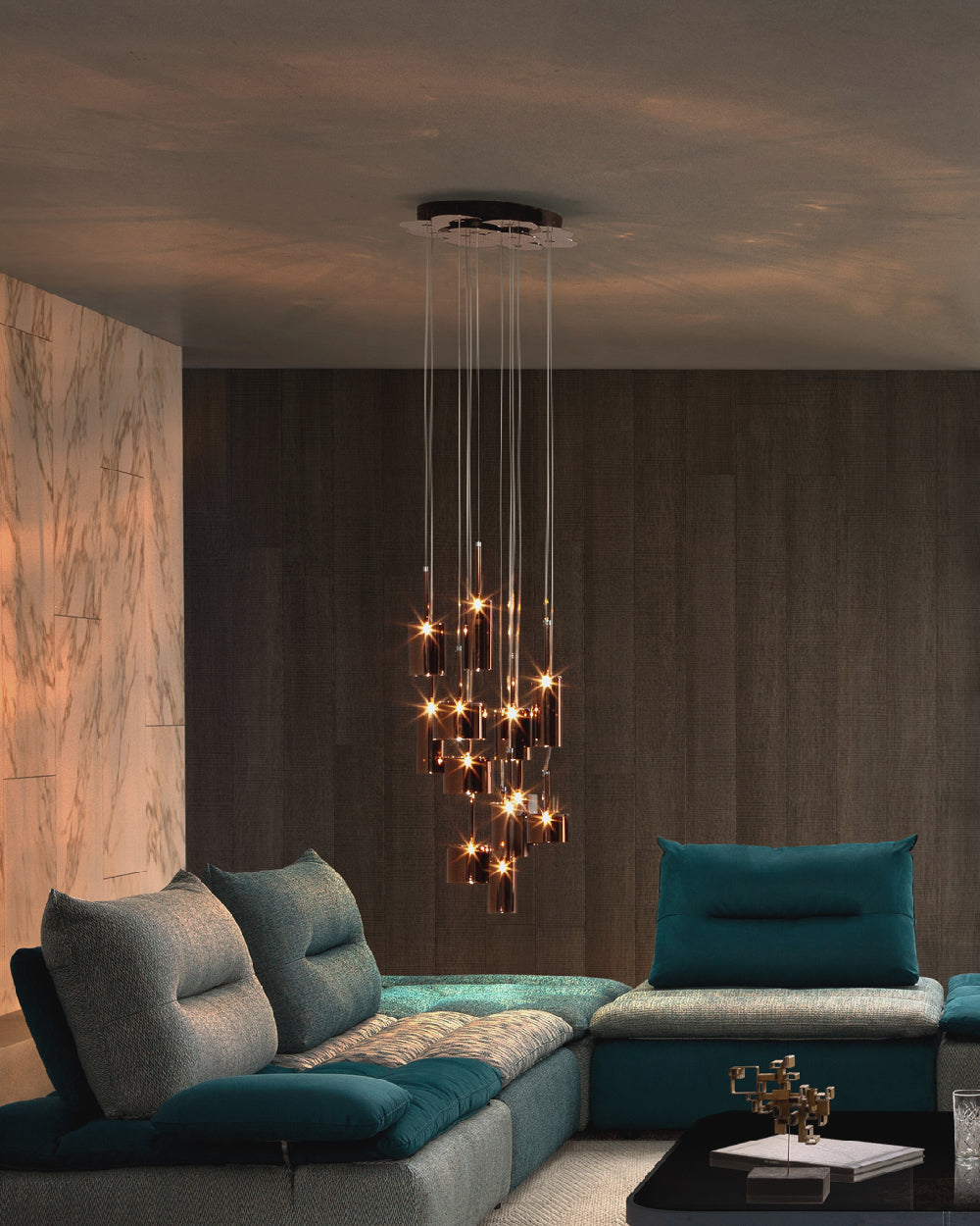 ASPILLRAY 12 LIGHT PENDANT LAMP