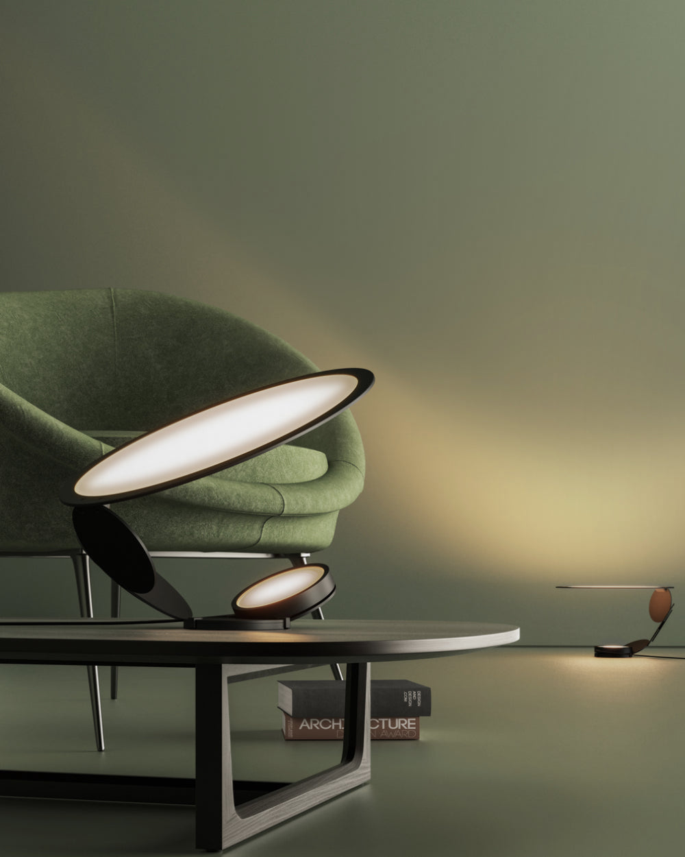 CUT MEDIUM TABLE LAMP