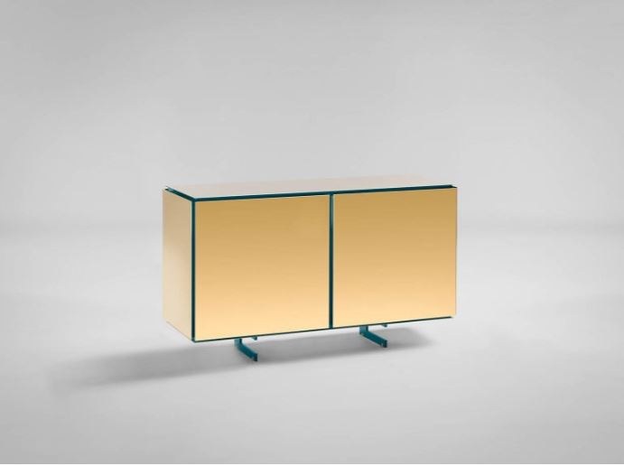GOLD TWO DOORS SIDEBOARD