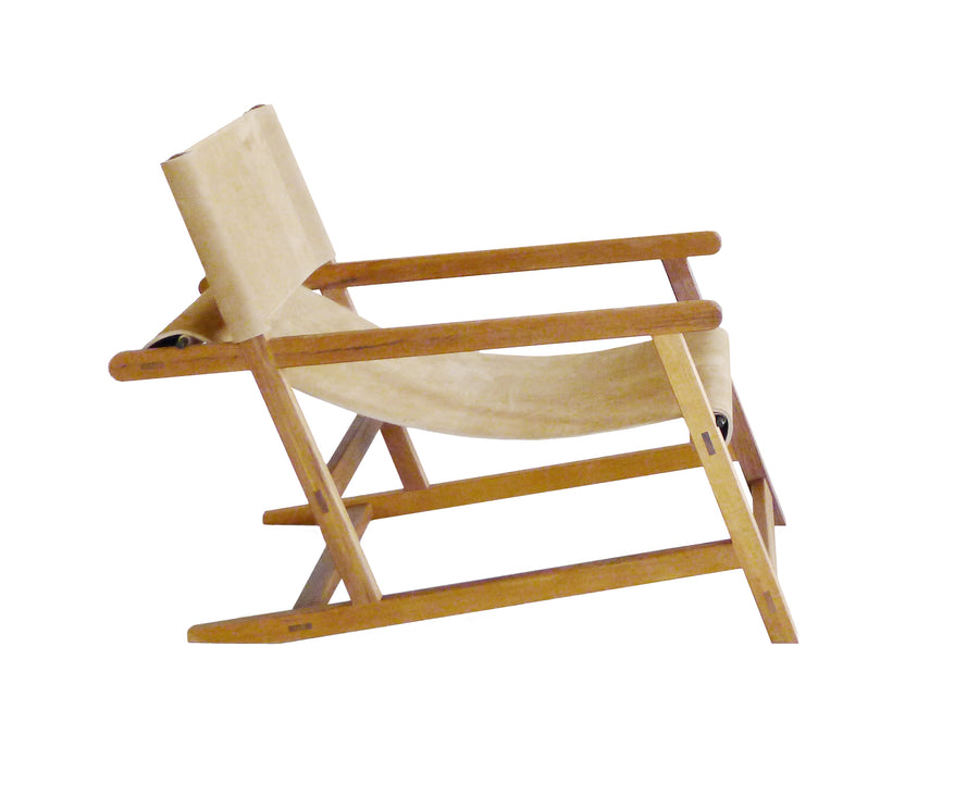 HANBURY Fabric or Leather Lounge Chair by Dessie' Design - DUPLEX DESIGN