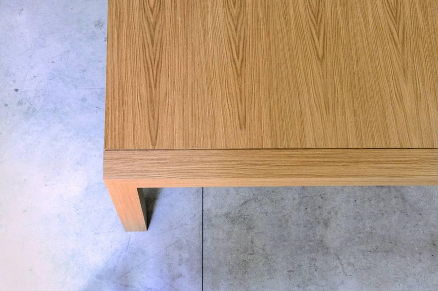 KWAAK Wooden Square Table by Stephane Lebrun for Dessie' - DUPLEX DESIGN
