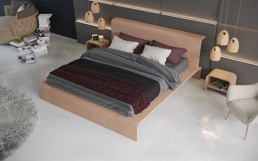 BISU Cork Bed Frame by OTQ