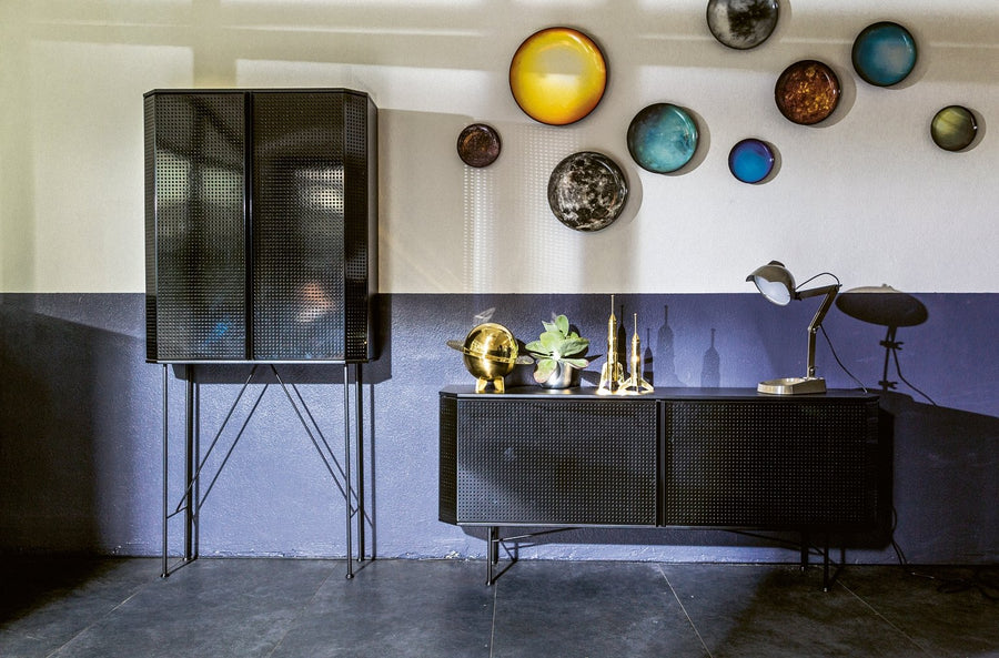 PERF Bar Cabinet by Moroso for Diesel Living - DUPLEX DESIGN