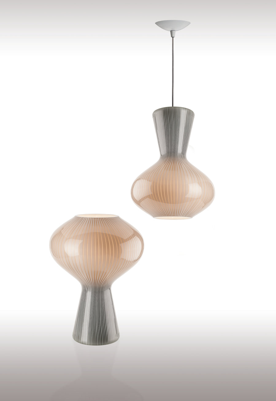 FUNGO SOSPENSIONE Suspension Lamp by Massimo Vignelli for Venini - DUPLEX DESIGN