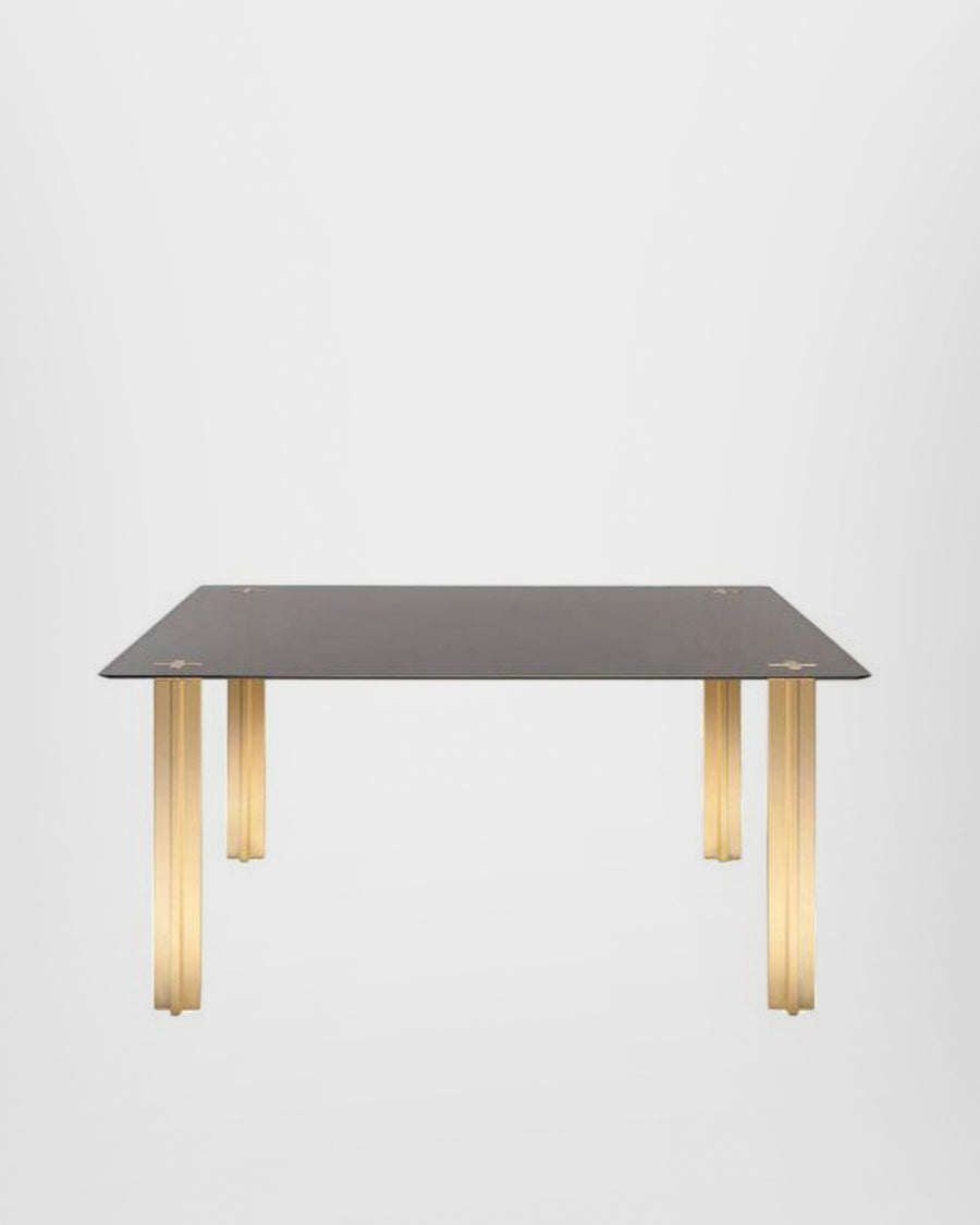 GOLD SQUARE TABLE