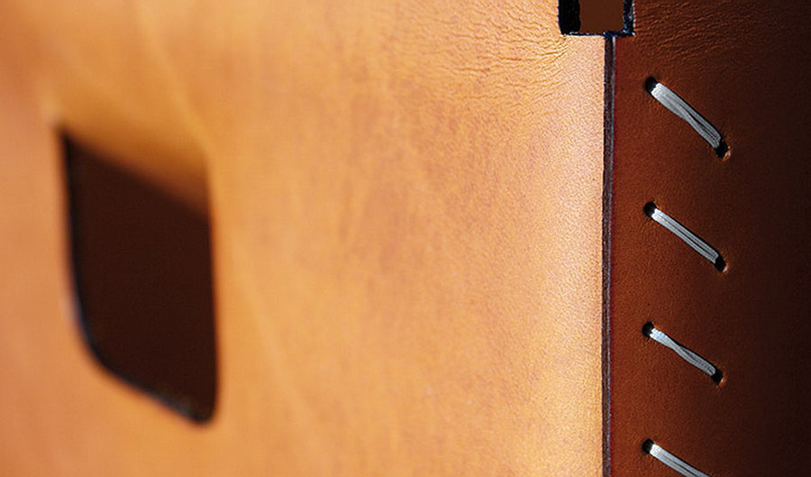 DAVID Leather Box by Claude Bouchard for Oscar Maschera - DUPLEX DESIGN