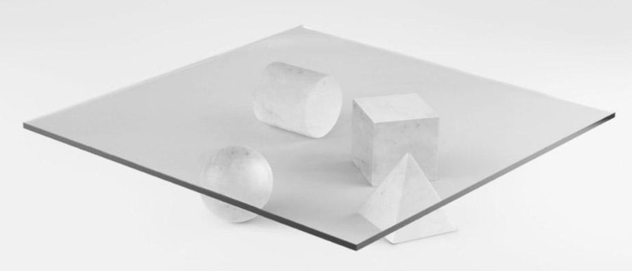 Metafora Table White Carrara Marble