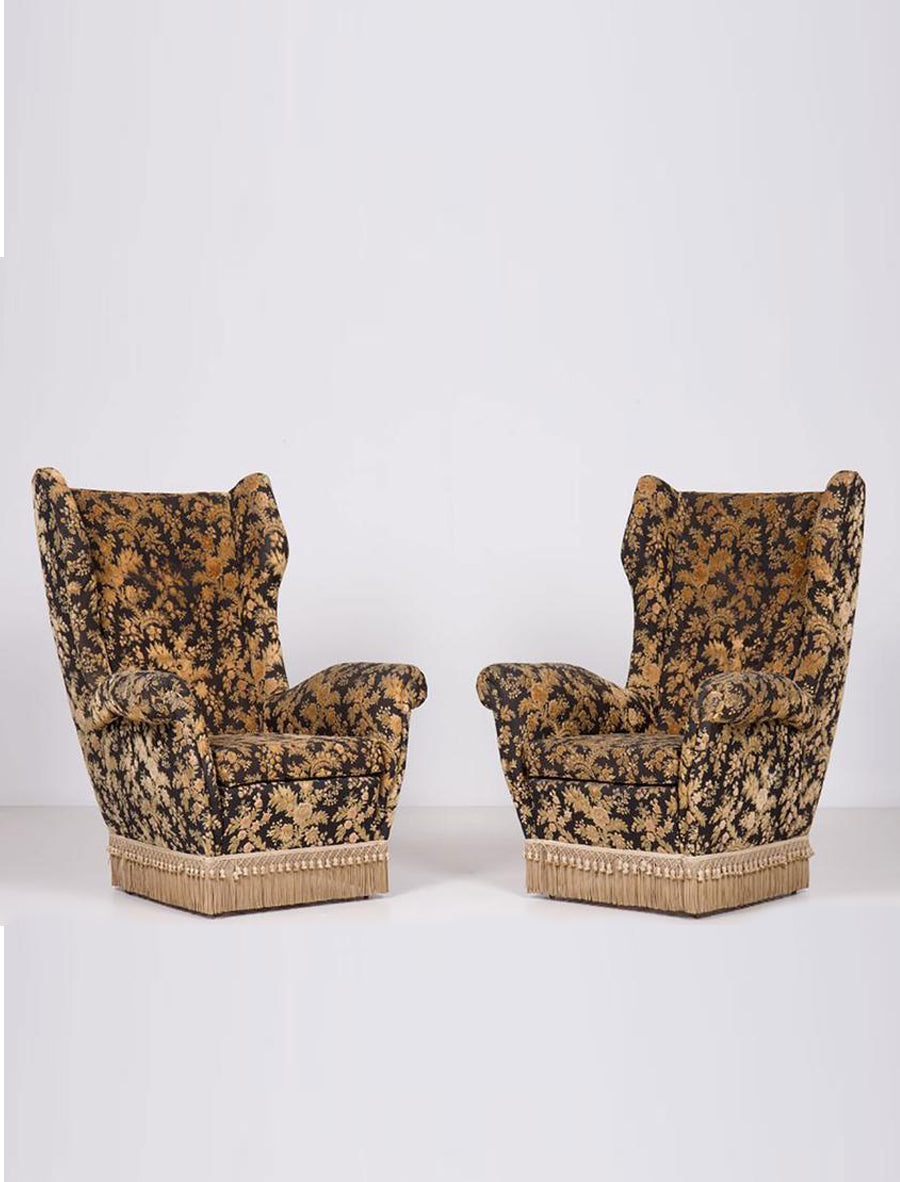 PAIR OF ARMCHAIRS BY MELCHIORRE BEGA